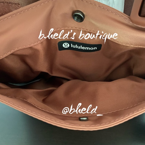 lululemon 2-In-1 Crossbody Yoga Mat Bag in Ancient Copper Brown Brand New NWT - Picture 12 of 15